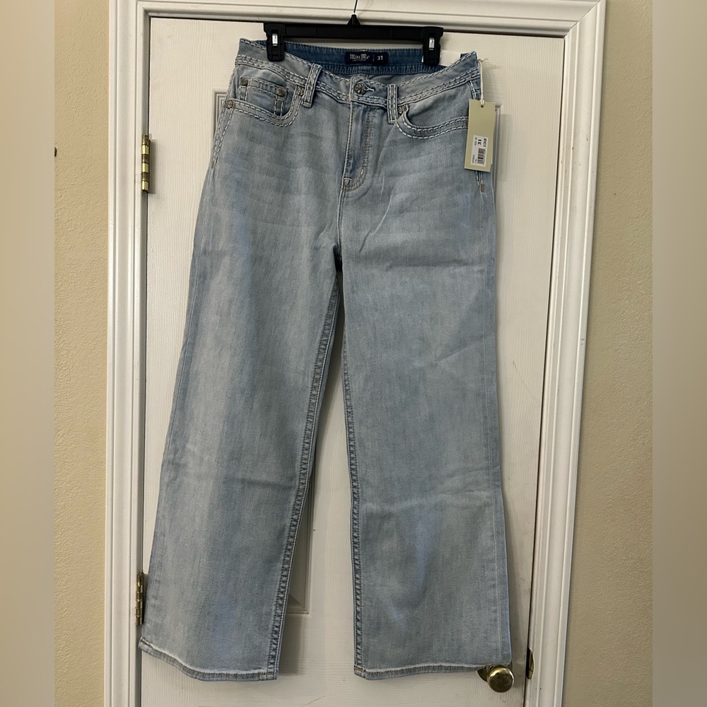 Miss Me Light Blue Flare Jeans